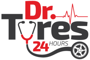 DR. Tyres 24 Hours Logo