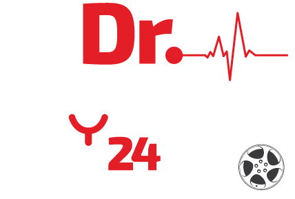 DR. Tyres 24 Hours Logo